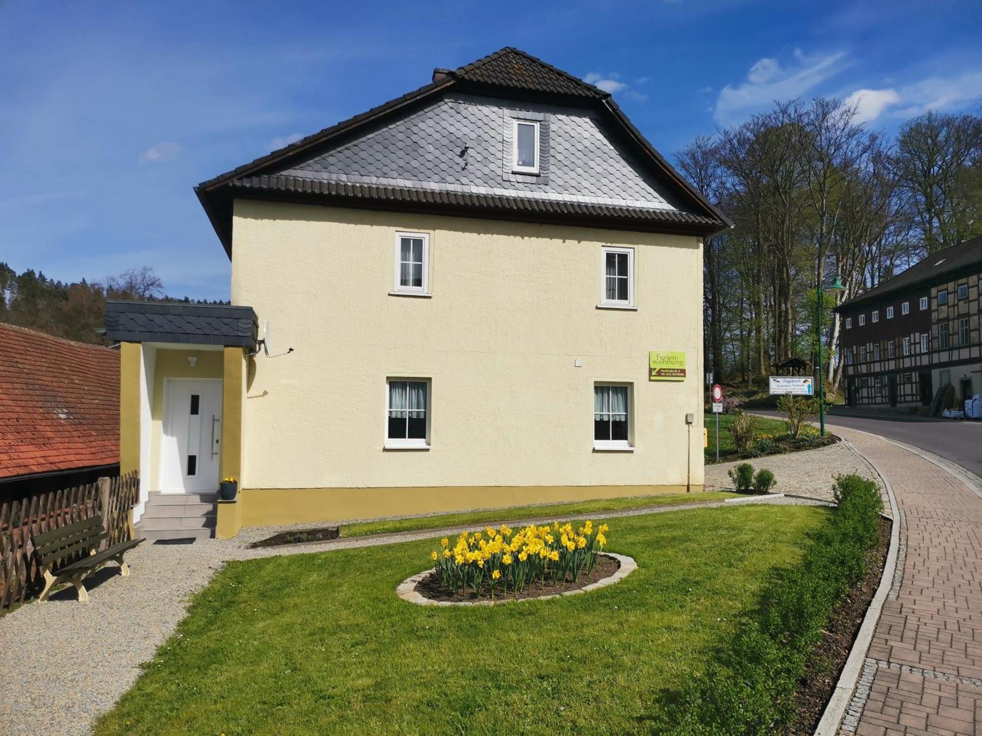 Ferienwohnung Paulinzella 9 Inklusive Parkplatz Und Wlan Extérieur photo